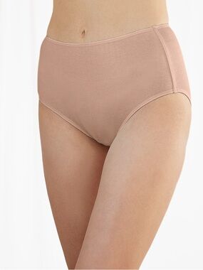 Blue Canoe Organic Cotton Classic Full-Coverage Briefs - nude- small - NWT